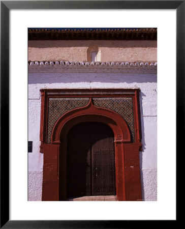 Arched Doorway In Mudejar Style In The 16Th Century Iglesia Del Nuestra Senora Del Rosario by Marco Simoni Pricing Limited Edition Print image
