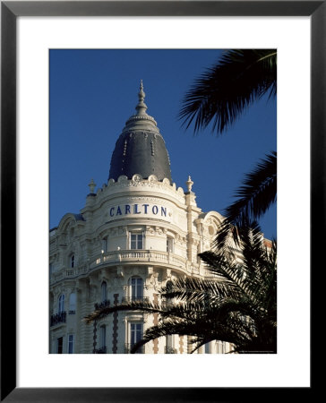 The Famous Carlton Hotel, Cannes, Alpes-Maritimes, Cote D'azur, Provence, France by Ruth Tomlinson Pricing Limited Edition Print image