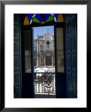 Plaza De La Catedral, Havana Vieja, Havana, Cuba by Peter Adams Pricing Limited Edition Print image