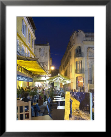 Cafe Du Nuit, Arles, Provence, France by Doug Pearson Pricing Limited Edition Print image