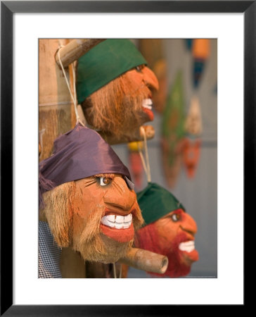 Tourist Market Coconut Heads, Grande Terre, Guadaloupe, Caribbean by Walter Bibikow Pricing Limited Edition Print image