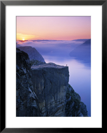Preikestolen, Lysefjorden, Norway by Doug Pearson Pricing Limited Edition Print image