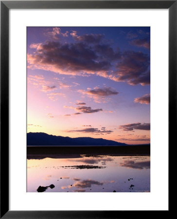 Badwater, 280 Ft Elevation, Sunset, Death Valley National Park, California by John Elk Iii Pricing Limited Edition Print image