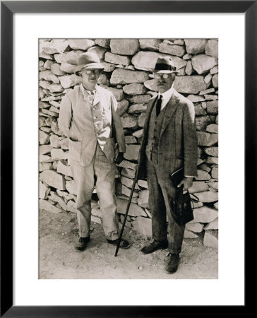 Unofficial Opening, Inner Chamber, Tomb Of Tutankhamun, C.1922 by Harry Burton Pricing Limited Edition Print image