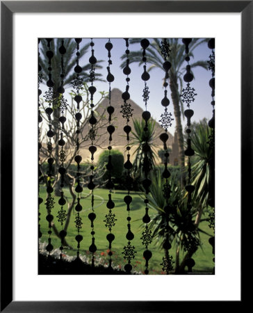 Mana House Hotel Giza Pyramids In The Background In Cairo, Egypt by Richard Nowitz Pricing Limited Edition Print image