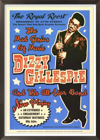 Dizzy Gillespie - The Royal Roost, Nyc 1948 by Dennis Loren Pricing Limited Edition Print image