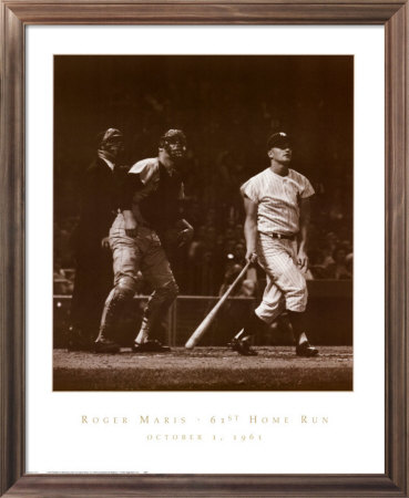Roger Maris - 61St Home Run by Herb Scharfman Pricing Limited Edition Print image