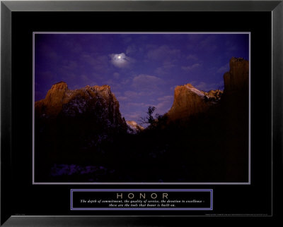 Honor - Zion Moon by Sharon Woodruff Pricing Limited Edition Print image