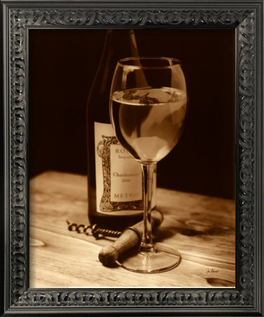 Vintage Chardonnay by Julie Greenwood Pricing Limited Edition Print image