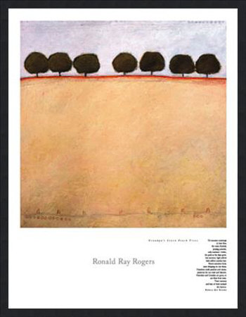 Grandpa's Seven Peach Trees by Ronald Ray Rogers Pricing Limited Edition Print image