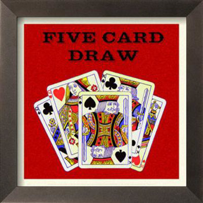 Five Card Draw by Paula Scaletta Pricing Limited Edition Print image