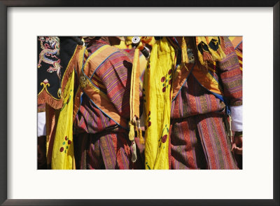 Bhutanese Ceremonial Dress by Michael Melford Pricing Limited Edition Print image