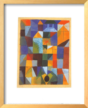 Cityscape With Yellow Windows by Paul Klee Pricing Limited Edition Print image