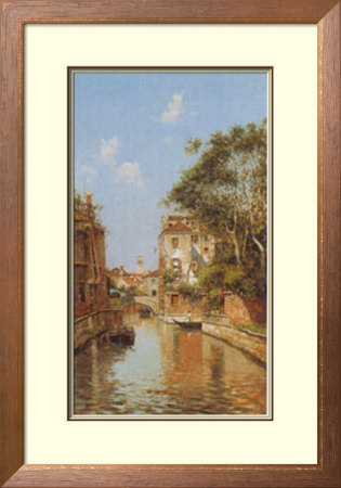 Canal In Venice by Antonio Reyna Pricing Limited Edition Print image
