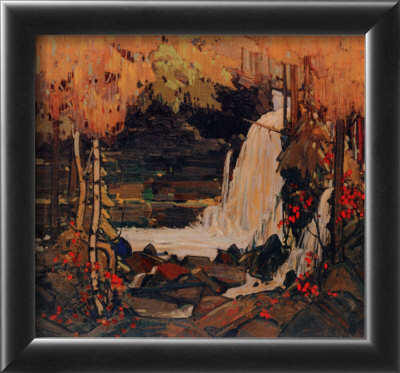 Woodland Waterfall by Tom Thomson Pricing Limited Edition Print image