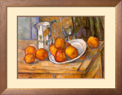 Kettle Glass And Plate With Fruit by Paul Cézanne Pricing Limited Edition Print image