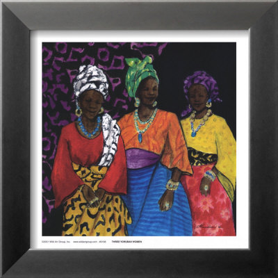 Three Yoruban Women by Consuelo Gamboa Pricing Limited Edition Print image