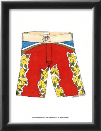 Surf Shorts (Ci) Ii by Jennifer Goldberger Pricing Limited Edition Print image