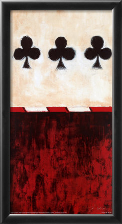 Three Of Clubs by Elizabeth Jardine Pricing Limited Edition Print image