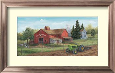 Red Barn by Judy Richardson Pricing Limited Edition Print image