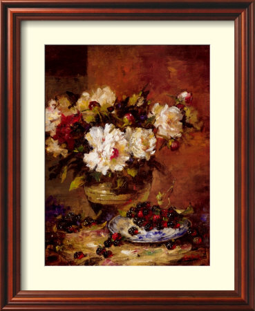 Blossoms And Berries I by Li Wang Pricing Limited Edition Print image