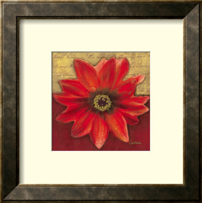 Flower Romance I ( Gold Foil) by Courtland Pricing Limited Edition Print image