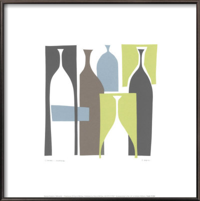 Silhouette - Chartreuse (Serigraph) by Denise Duplock Pricing Limited Edition Print image