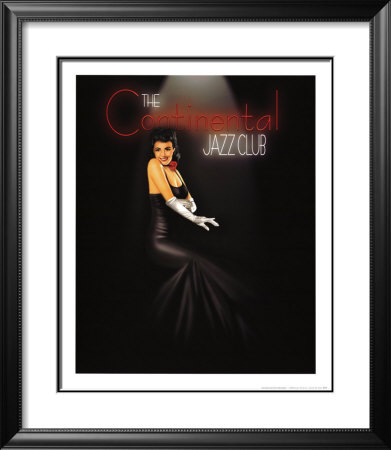 Continental Jazz Club by Ralph Burch Pricing Limited Edition Print image
