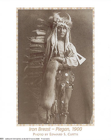 Iron Breast by Edward S. Curtis Pricing Limited Edition Print image