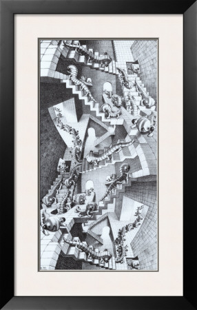 House Of Stairs by M. C. Escher Pricing Limited Edition Print image