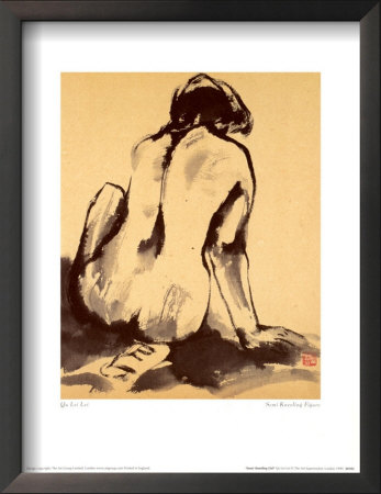 Semi Kneeling Figure by Lei Lei Qu Pricing Limited Edition Print image