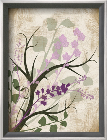 Lavender And Sage Florish I by Jennifer Pugh Pricing Limited Edition Print image