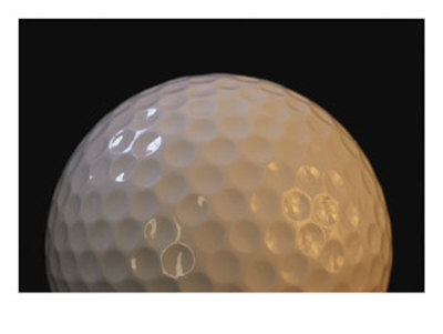 Close View Of The Dimples On A Golfball by Joel Sartore Pricing Limited Edition Print image