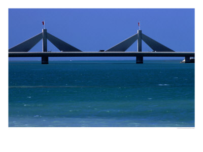 Sheikh Isa Bin Sulman Causeway Manama, Al Manamah, Bahrain by Phil Weymouth Pricing Limited Edition Print image
