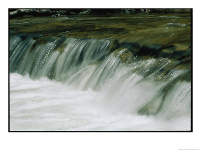 Close View Of A Small Waterfall by Marc Moritsch Pricing Limited Edition Print image