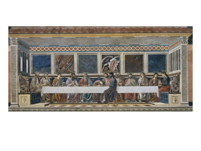 The Last Supper by Andrea Del Castagno Pricing Limited Edition Print image