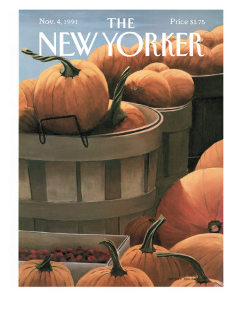 The New Yorker Cover - November 4, 1991 by Gretchen Dow Simpson Pricing Limited Edition Print image
