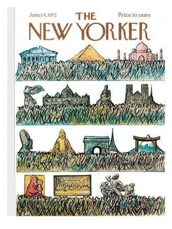 The New Yorker Cover - June 24, 1972 by Arthur Getz Pricing Limited Edition Print image
