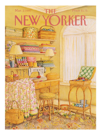 The New Yorker Cover - March 2, 1987 by Jenni Oliver Pricing Limited Edition Print image