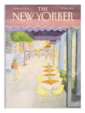 The New Yorker Cover - June 4, 1984 by Charles E. Martin Pricing Limited Edition Print image