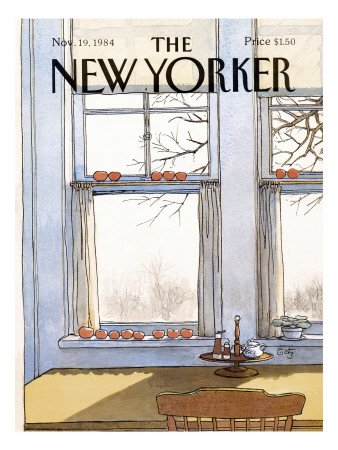 The New Yorker Cover - November 19, 1984 by Arthur Getz Pricing Limited Edition Print image