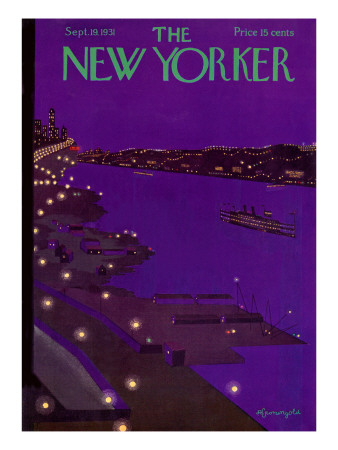 The New Yorker Cover - September 19, 1931 by Adolph K. Kronengold Pricing Limited Edition Print image