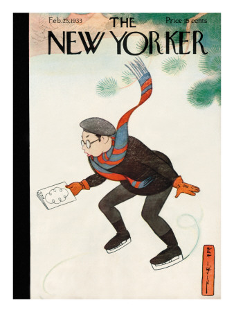 The New Yorker Cover - February 25, 1933 by Rea Irvin Pricing Limited Edition Print image