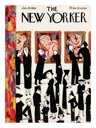 The New Yorker Cover - January 29, 1938 by Christina Malman Pricing Limited Edition Print image