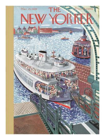 The New Yorker Cover - March 25, 1939 by Ilonka Karasz Pricing Limited Edition Print image