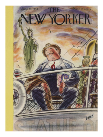 The New Yorker Cover - June 24, 1939 by Leonard Dove Pricing Limited Edition Print image