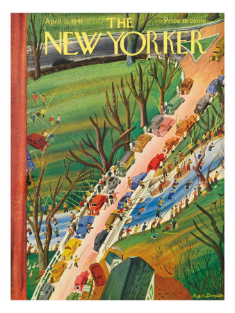 The New Yorker Cover - April 5, 1941 by Roger Duvoisin Pricing Limited Edition Print image
