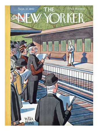 The New Yorker Cover - September 12, 1942 by Peter Arno Pricing Limited Edition Print image