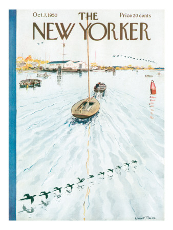 The New Yorker Cover - October 7, 1950 by Garrett Price Pricing Limited Edition Print image