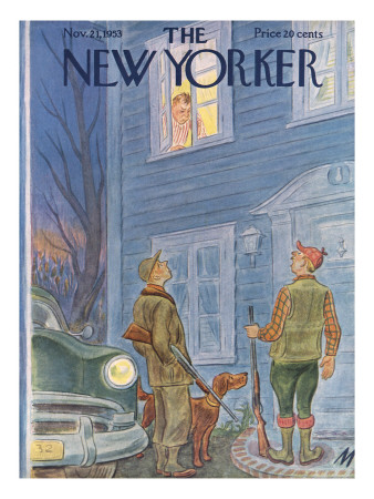 The New Yorker Cover - November 21, 1953 by Julian De Miskey Pricing Limited Edition Print image